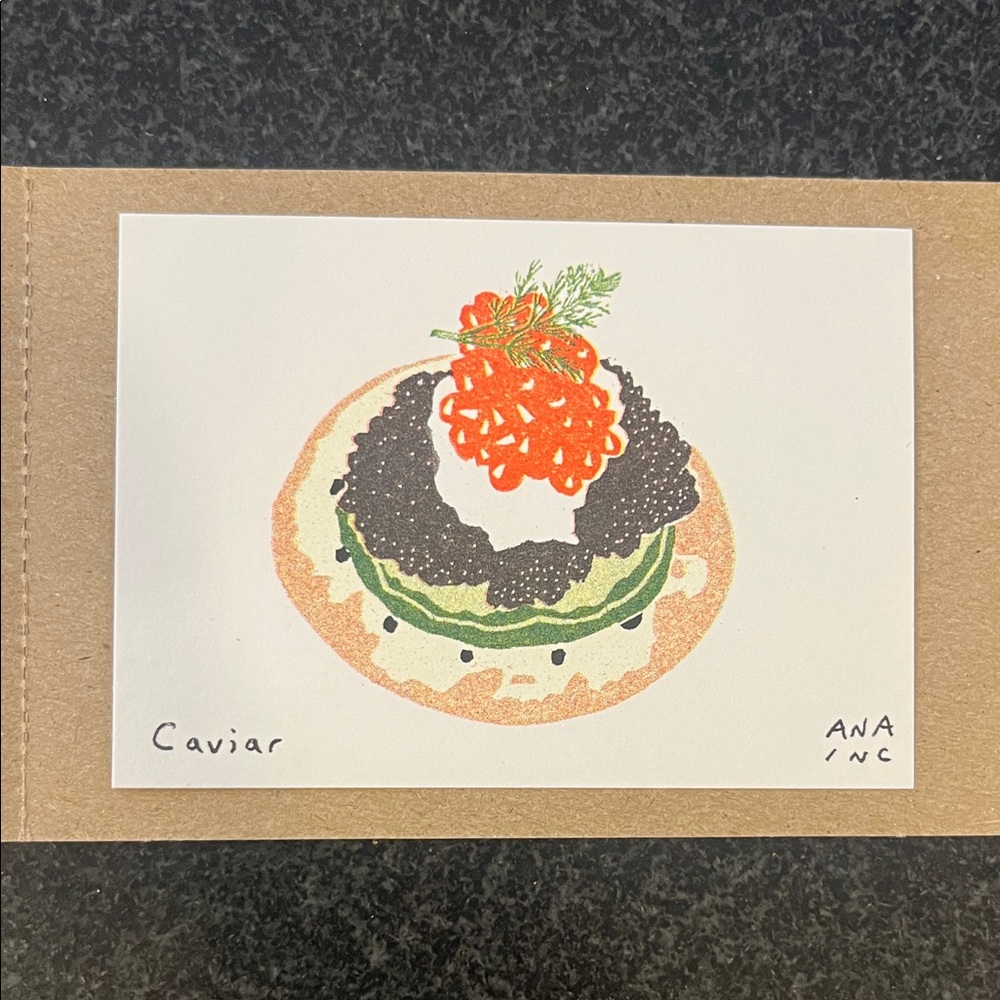 Inciardi Caviar Art mini Print